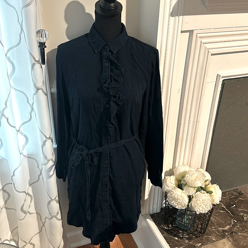 Banana Republic-Jean midi dress